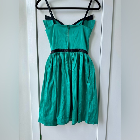 Retro teal Modcloth dress, new with tags - Picture 2 of 7